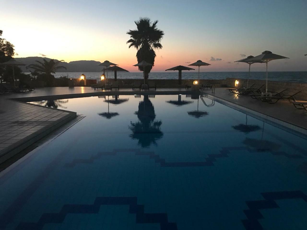 Aquamar Beach Hotel Kournas Exterior photo